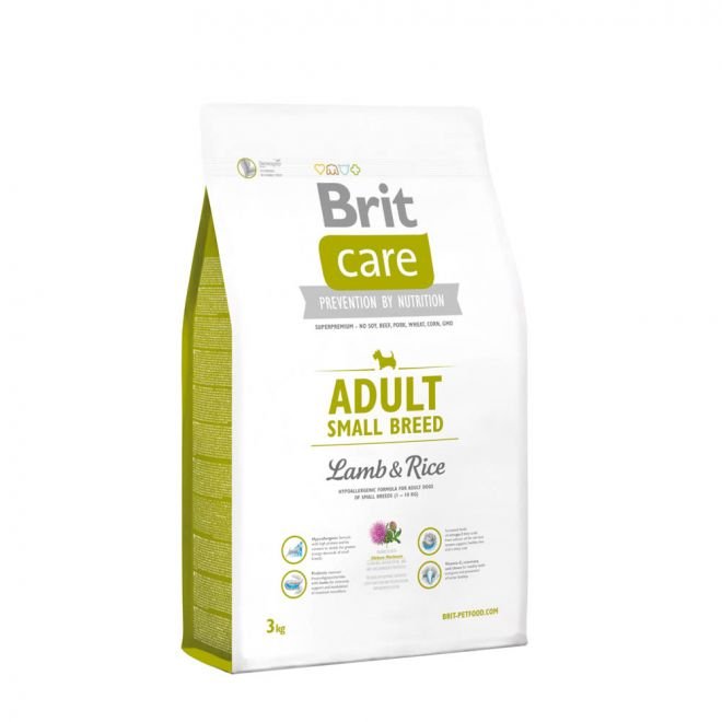 Brit Care Adult Small Breed Lamb & Rice (3 kg)