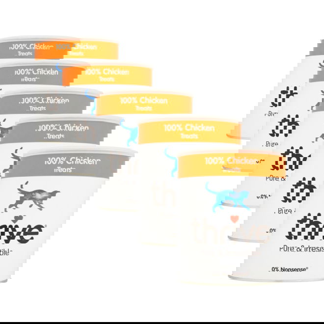Thrive Kananrinta makupalat monipakkaus 5x170g