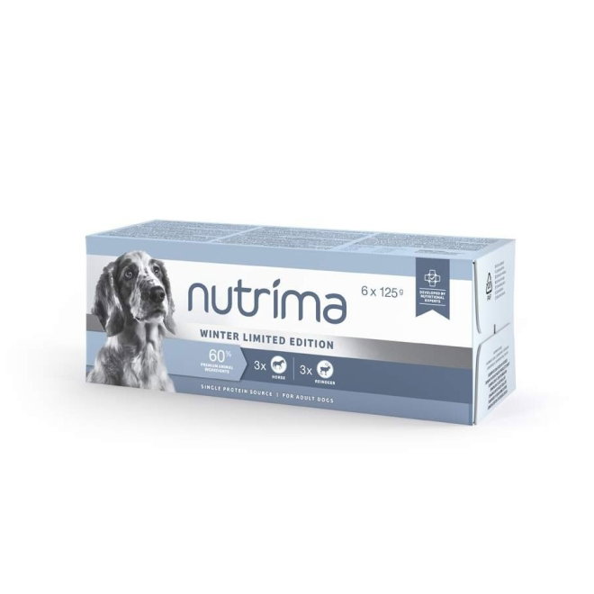 Nutrima Dog Winter limited edition multipack 6x125g