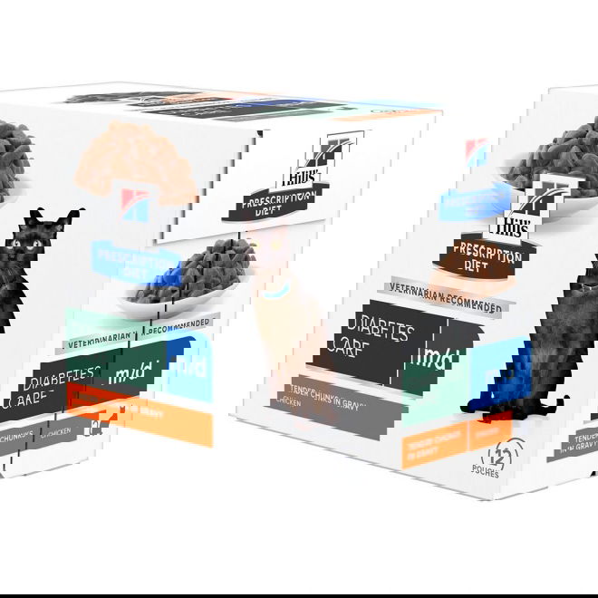 Hills Prescription Diet Feline m/d Diabetes Care 12x85 g