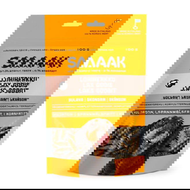 SMAAK Sulava lohiherkku koiralle 100g