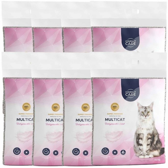 Compact Care Babypowder 8 x 14kg