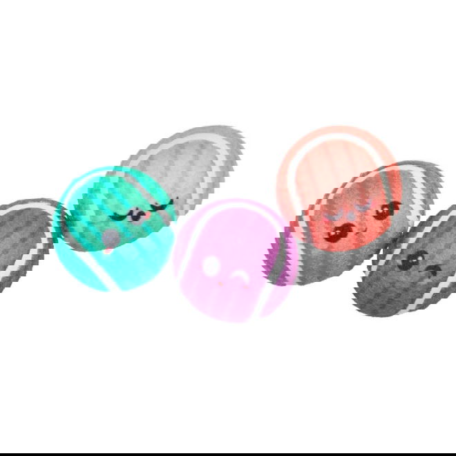 Little&Bigger All Stars karkki-tennispallot 3-pack