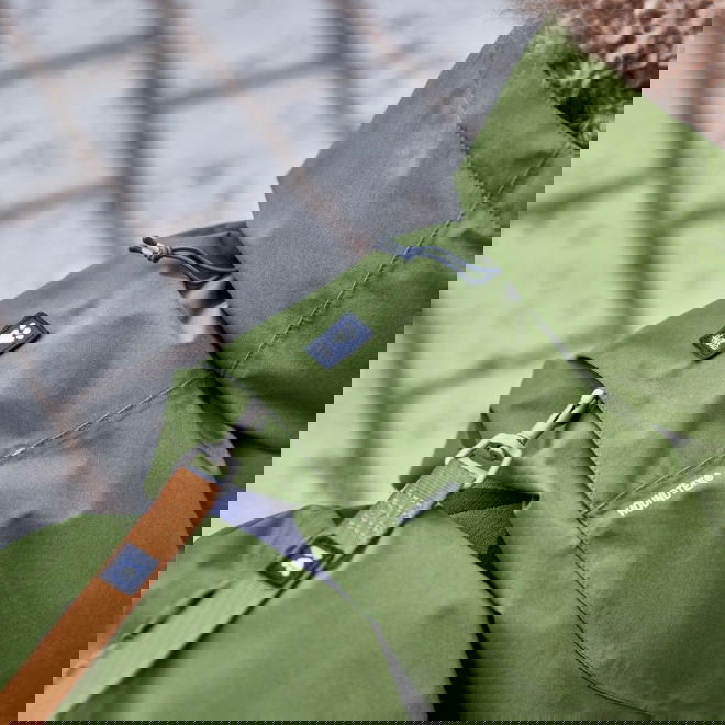 Hurtta Mudventure sadetakki mets&auml;nvihre&auml;