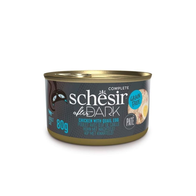 Schesir After Dark Paté Chicken and Quail egg 80 g