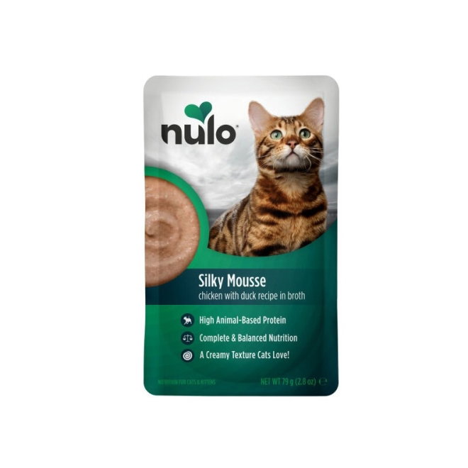 Nulo Silky Mousse Cat Chicken with Duck in Broth pouch 79g