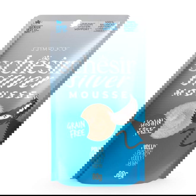 Schesir Silver Mousse kana 80 g