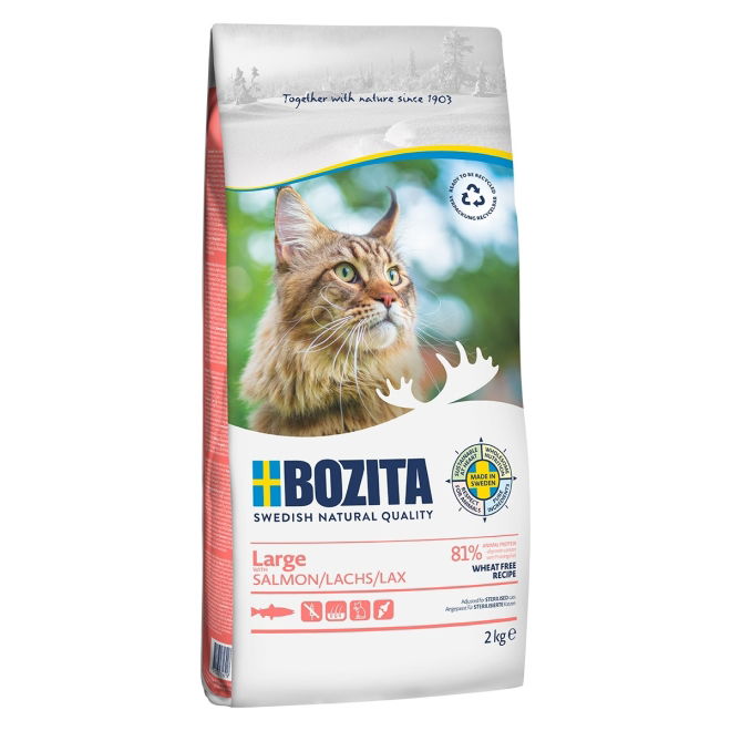 Bozita Large wheat Free Salmon (2 kg)