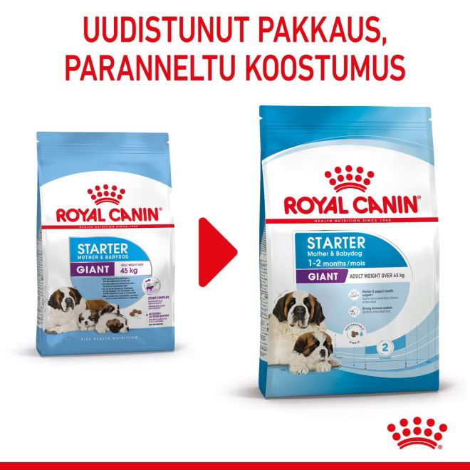 Royal Canin Giant Starter koiranpennun kuivaruoka