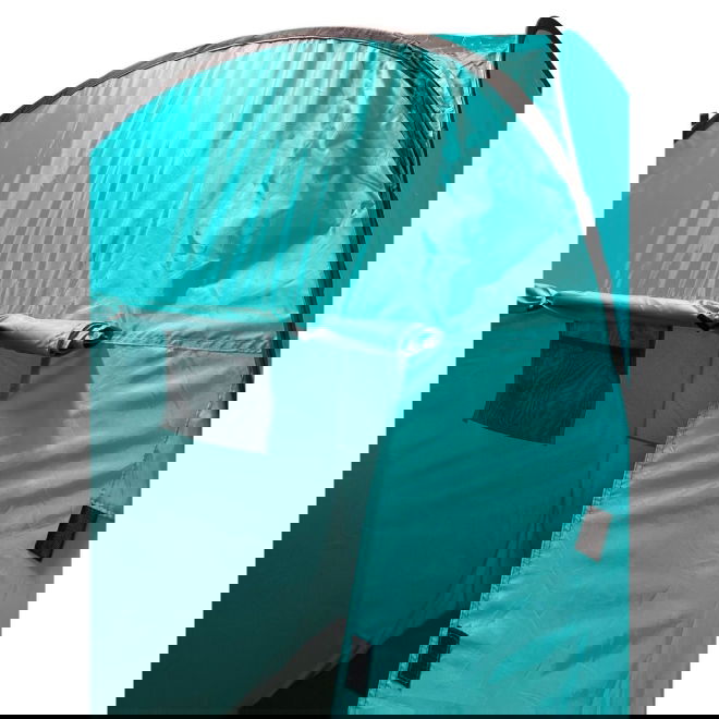 Pop-up näyttelyteltta Peteasy, turkoosi