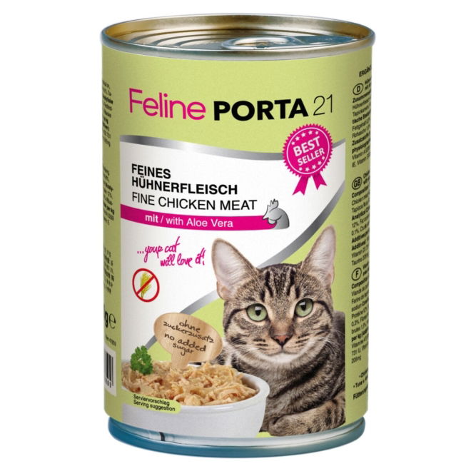Feline Porta 21 kana ja aloe vera (400 g)