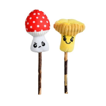 Little&Bigger Mushroom Love Kantarell & Fluesopp matatbi-pinner 2-pk