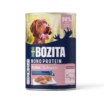 Bozita Dog Adult Pat&eacute; Mono protein Pork (400 g)