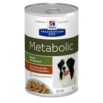 Hill&rsquo;s Prescription Diet Canine Metabolic Weight Management Stew Chicken & Vegetables (354 g)
