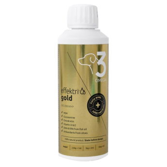 Effektri Gold for hunder (250 ml)
