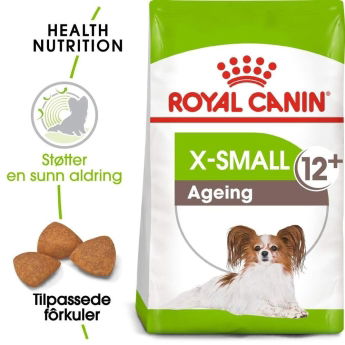 Royal Canin X-small Ageing 12+ t&oslash;rrf&ocirc;r til hund