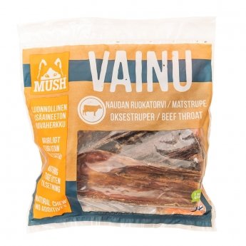 Mush Vainu Snacks Storfe Luftstrupe 220 g