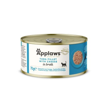 Applaws Cat Tuna Fillet and Cheese in Broth 70g