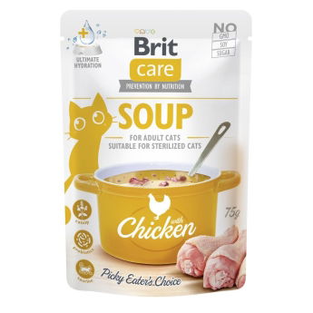 Brit Care Cat Soup med Kylling 75g