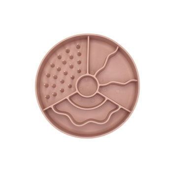 Fiboo Slow Fiboowl hundesk&aring;l (Rosa)