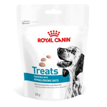 Royal Canin Veterinary Diets Dog Hypoallergenic godbiter til hund 230 g