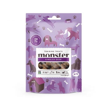 Monster Dog Treningsgodbiter Hjort 100g