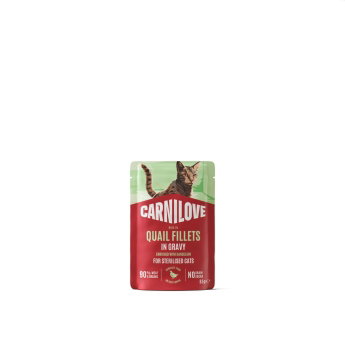 Carnilove Cat Adult Sterilized Quail with Dandelion 85 g