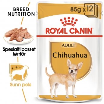 Royal Canin Breed Chihuahua Adult Loaf våtfôr til hund 12x85 g