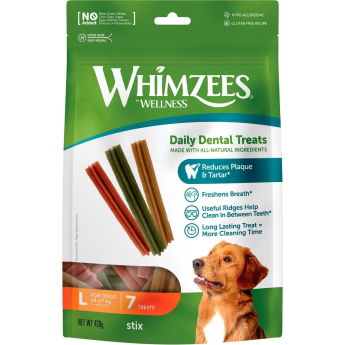 Whimzees Biostix Large 7-pack