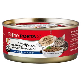 Feline Porta 21 tunfisk & biff (156 g)