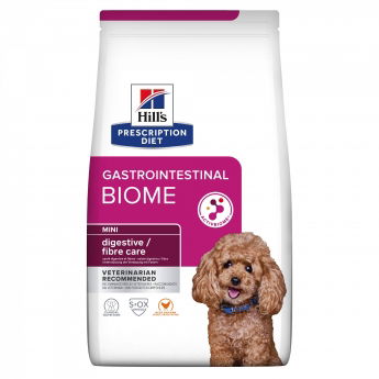 Hills Prescription Diet Canine Gastrointestinal Biome Mini Digestive/Fibre Care Chicken