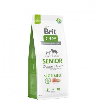 Brit Care Dog Sustainable Senior Chicken & Insect