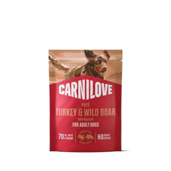 Carnilove Dog Adult Turkey & Wild boar with Rosehips Pat&eacute; 300 g
