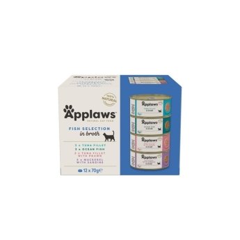 Applaws Cat fisk, 12x70g