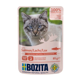 Bozita Cat Salmon Chunks in Sauce 85g