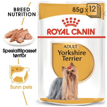 Royal Canin Breed Yorkshire Terrier Adult Loaf våtfôr til hund 12x85 g