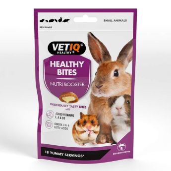 VetIQ Healthy Bites Nutri Care for Sm&aring;dyr, 30 g
