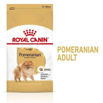 Royal Canin Pomeranian Adult t&oslash;rrf&ocirc;r til hund