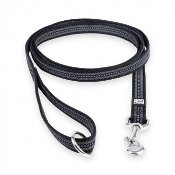 Pro Dog Grip leash reflective black