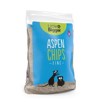 Little&Bigger Aspen chips burstrø fine 2 kg