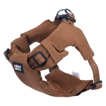 Rukka Puff Mini Hundesele Lys Brun