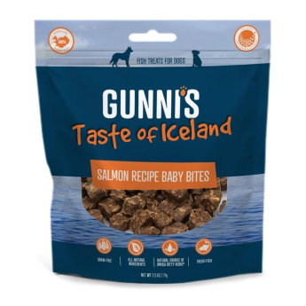 Gunnis Salmon Baby Bites Tygg av Laks 70g