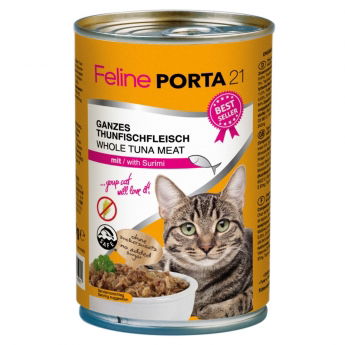 Feline Porta 21 Cat Adult Tuna with Surimi (400 g)