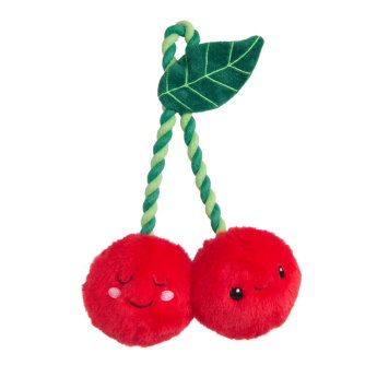 Little&Bigger Juicy Vibes plushy cherries with rope
