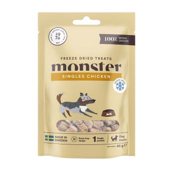 Monster Dog Frysetørkede godbiter Kylling 45 g (45 g)