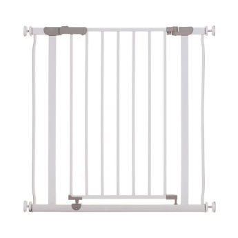 Basic Sturdy Hundegrind Standard Hvit 76 x 75 - 81 cm