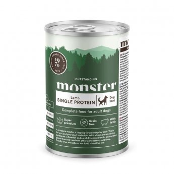 Monster Dog Adult Grain Free Single Protein Lam 400 g