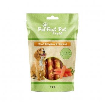 Perfect Pet 2-in-1 Kylling & Gulrot 70 g