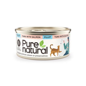 Purenatural Tuna Fillet with Salmon 70g