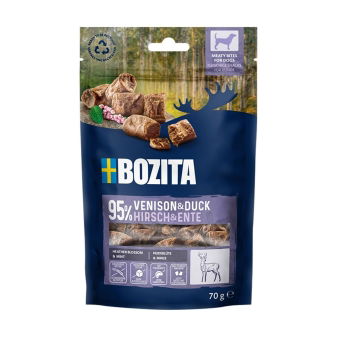 Bozita Dog Meaty Bites godbiter Hjort & And 70g